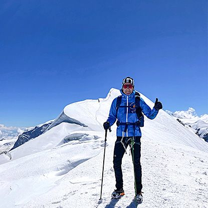 Mit Spenderherz in alpinen Höhen