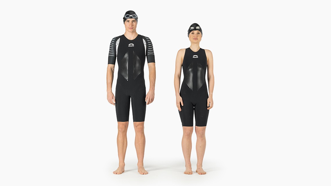 Swimskin for new best times The Skinfit Booster Tri Swimskin