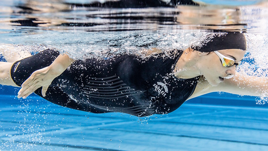 Swimskin for new best times The Skinfit Booster Tri Swimskin