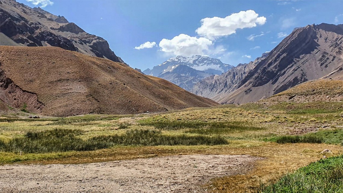 Allein am Aconcagua
